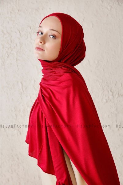 Sibel - Bordeaux Jersey Hijab