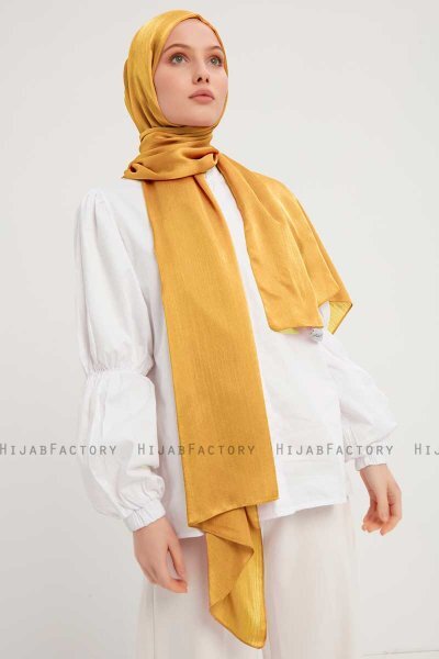 Berrak - Gold Janjanli Hijab