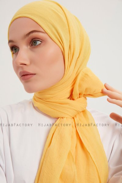 Afet - Yellow Comfort Hijab