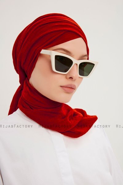 Afet - Red Comfort Hijab