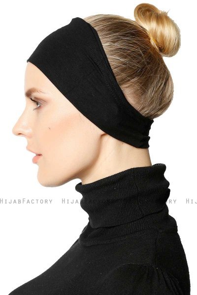 Cemre - Black Bandana Underscarf
