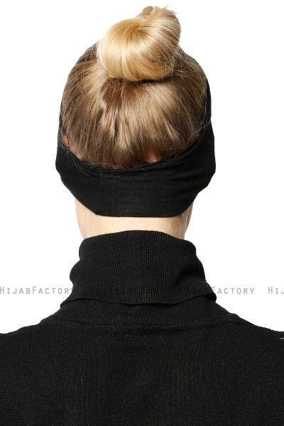 Cemre - Black Bandana Underscarf