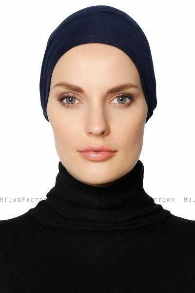 Erva - Navy Blue Underscarf - Ecardin