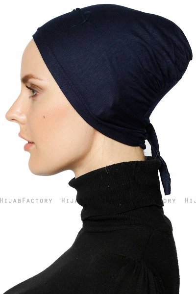 Erva - Navy Blue Underscarf - Ecardin
