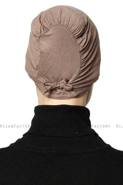 Erva - Dark Taupe Underscarf - Ecardin