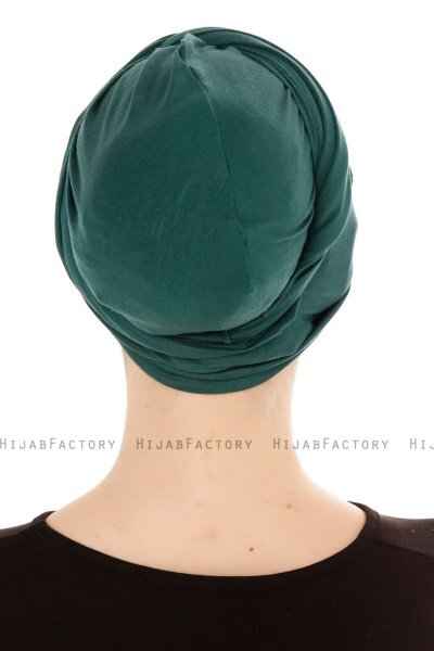 Belinay - Dark Green Turban - Ecardin