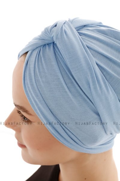 Belinay - Light Blue Turban - Ecardin