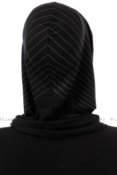 Babe Cross - Black & Light Grey One-Piece Al Amira Hijab