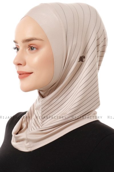 Babe Cross - Light Taupe One-Piece Al Amira Hijab