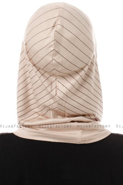 Babe Cross - Light Taupe One-Piece Al Amira Hijab