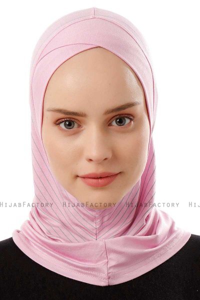Babe Cross - Pink One-Piece Al Amira Hijab