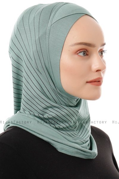 Babe Cross - Green One-Piece Al Amira Hijab