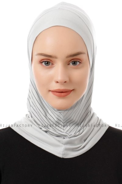 Babe Plain - Light Grey One-Piece Al Amira Hijab