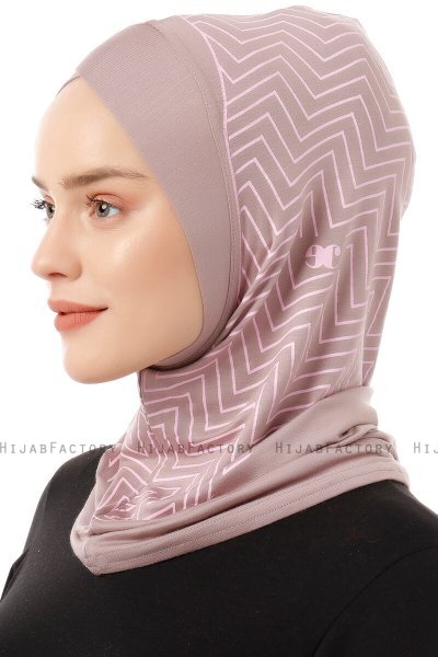 Silva Cross - Stone Grey One-Piece Al Amira Hijab