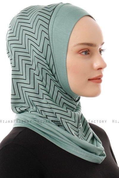 Silva Plain - Green One-Piece Al Amira Hijab
