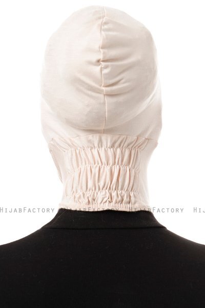 Elnara - Beige Cross Hijab Underscarf