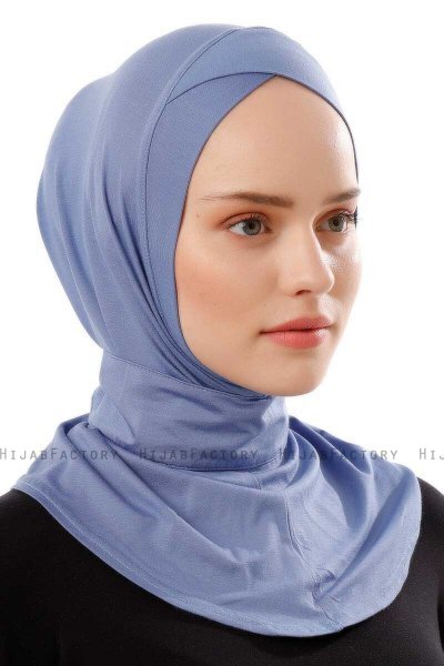 Ceren - Indigo Practical Viskos Hijab