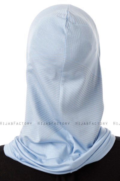 Wind Plain - Light Blue One-Piece Al Amira Hijab