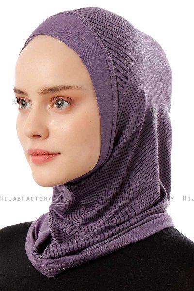 Wind Cross - Purple One-Piece Al Amira Hijab
