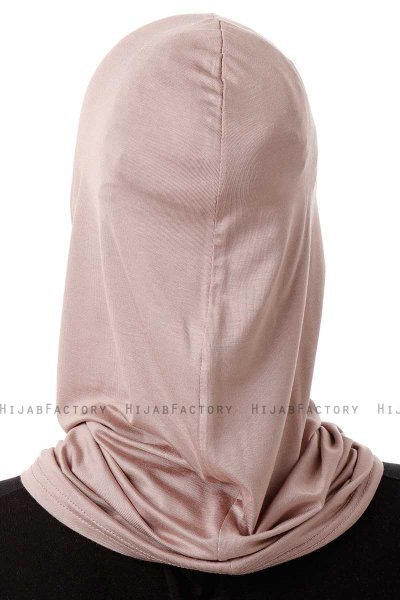 Logo Plain - Stone Grey One-Piece Al Amira Hijab