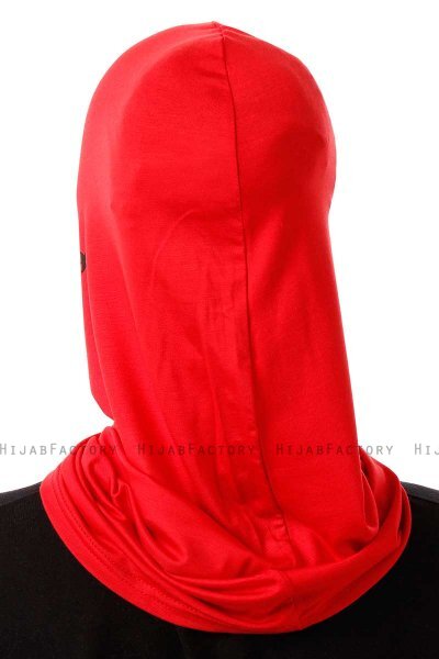 Logo Cross - Red One-Piece Al Amira Hijab