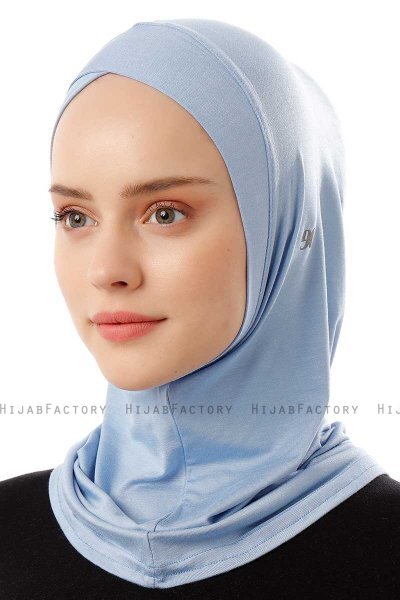 Logo Cross - Light Blue One-Piece Al Amira Hijab