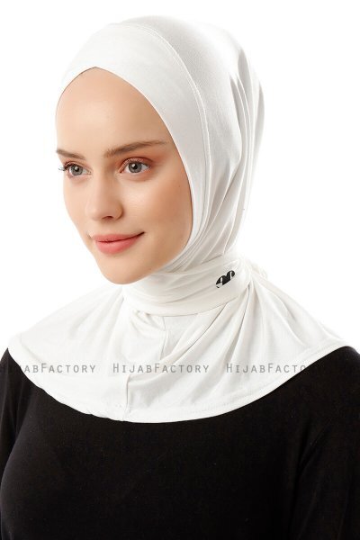 Sportif Cross - Creme Practical Viskos Hijab