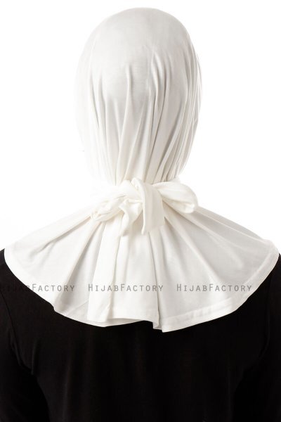 Sportif Cross - Creme Practical Viskos Hijab