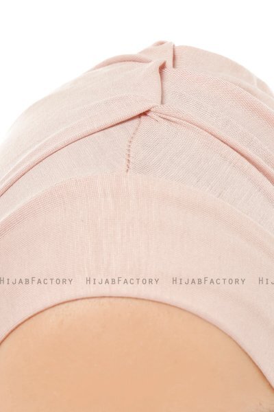 Isra Plain - Dusty Pink One-Piece Viskos Hijab