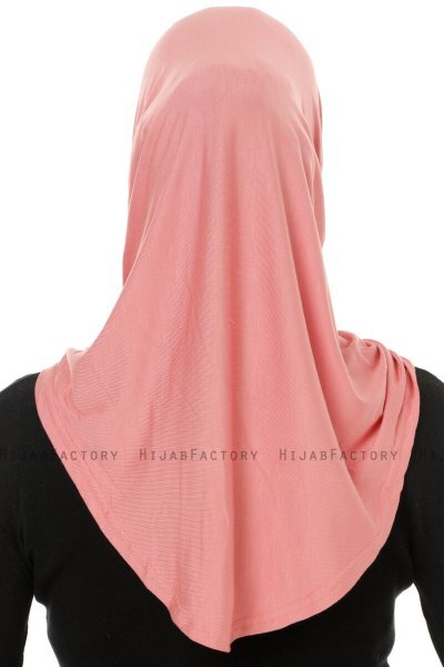 Hanfendy Cross Logo - Dark Pink One-Piece Hijab