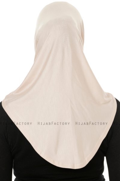 Hanfendy Cross Logo - Powder One-Piece Hijab