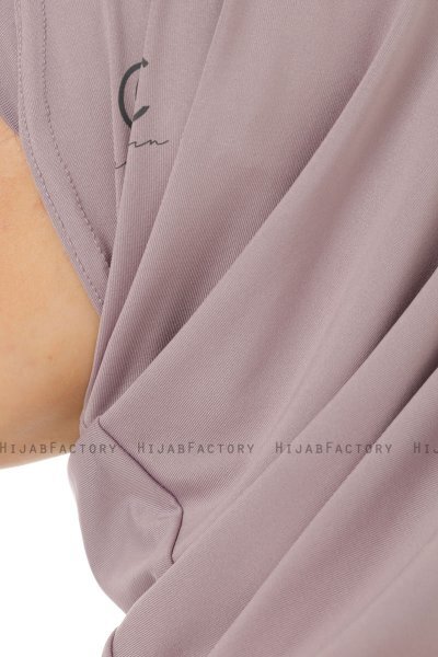 Micro Plain - Light Purple One-Piece Hijab