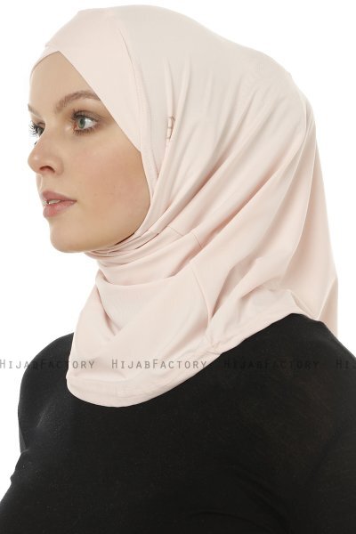 Micro Cross - Dusty Pink One-Piece Hijab