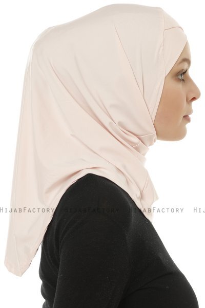 Micro Cross - Dusty Pink One-Piece Hijab