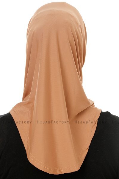 Micro Cross - Caramel One-Piece Hijab