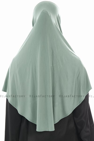 Ajda - Green Zipper Hijab