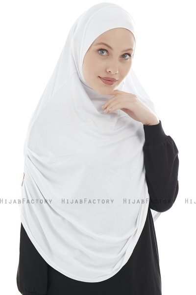 Roxelana - White Long Al Amira Hijab