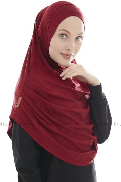 Roxelana - Bordeaux Long Al Amira Hijab
