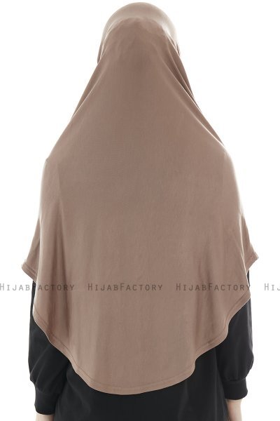 Roxelana - Dark Taupe Long Al Amira Hijab