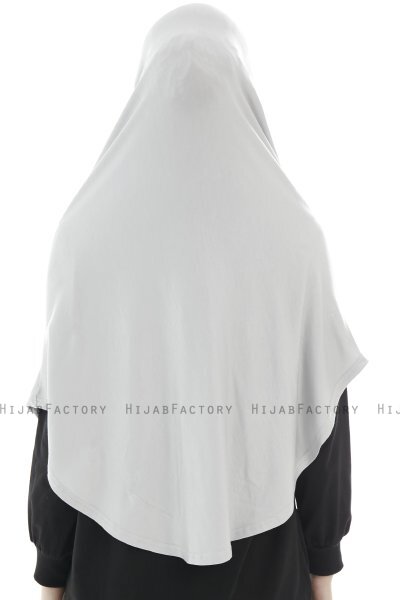 Roxelana - Light Grey Long Al Amira Hijab