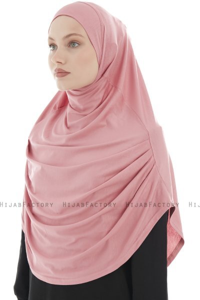 Roxelana - Dark Pink Long Al Amira Hijab