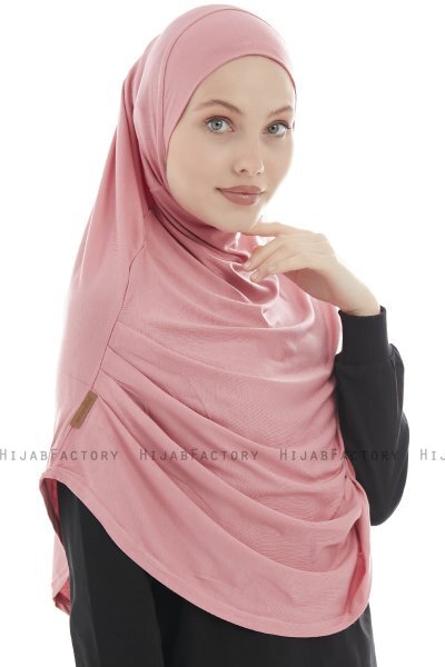 Roxelana - Dark Pink Long Al Amira Hijab
