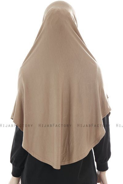Roxelana - Light Brown Long Al Amira Hijab