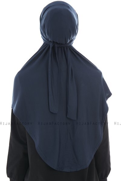 Sefa - Navy Blue One-Piece Al Amira Hijab