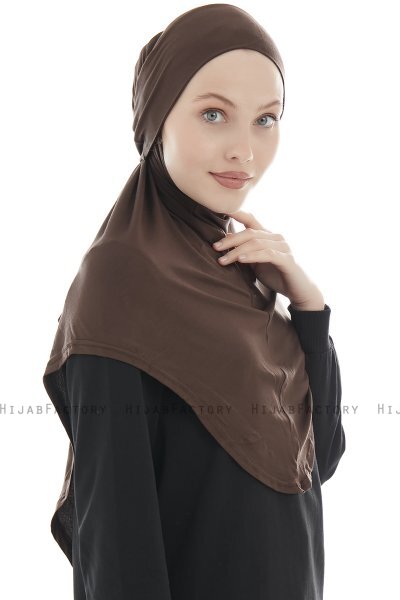 Sefa - Brown One-Piece Al Amira Hijab