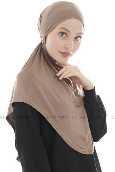 Sefa - Dark Taupe One-Piece Al Amira Hijab
