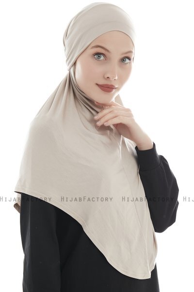 Sefa - Light Taupe One-Piece Al Amira Hijab