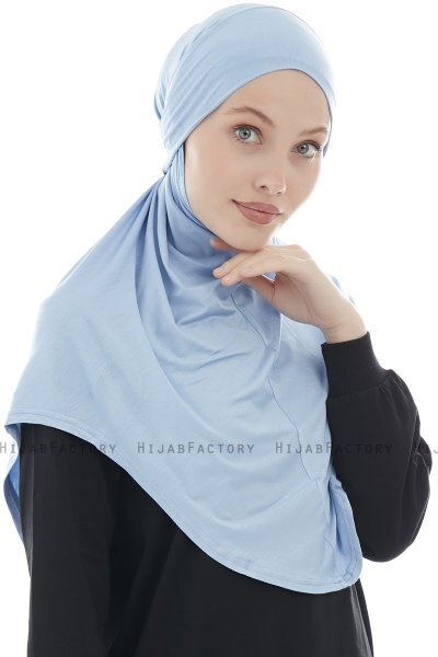 Sefa - Light Blue One-Piece Al Amira Hijab
