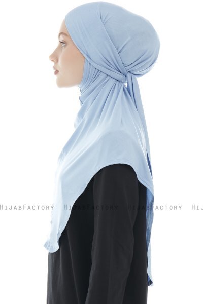 Sefa - Light Blue One-Piece Al Amira Hijab