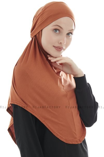 Sefa - Brick Red One-Piece Al Amira Hijab